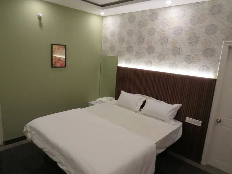 Second bedroom of the 2 BHK with double bed