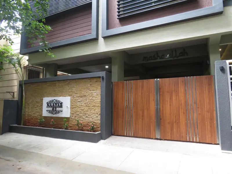 Main gate of Naayab Suites